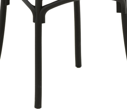 Pakketo Gartenstühle Polypropylen Crossie Schwarze 43x53x88cm