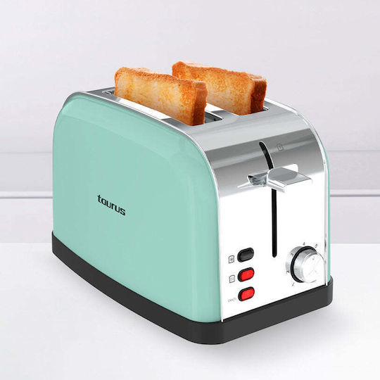 Taurus Toaster 2 Schlitze 950W Grün