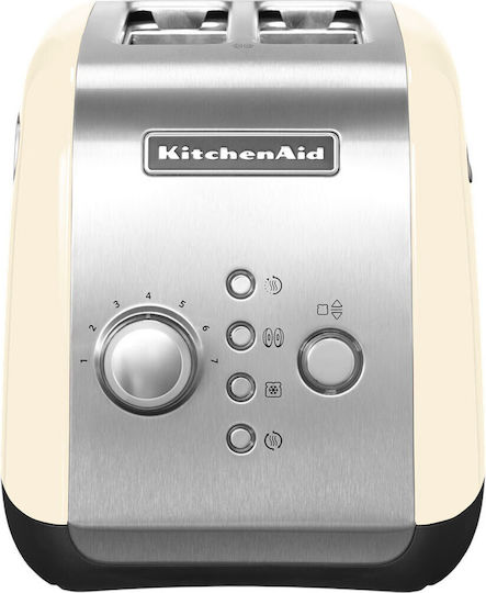 Kitchenaid 5KMT221BAC Φρυγανιέρα 2 Θέσεων 1100W Μπεζ