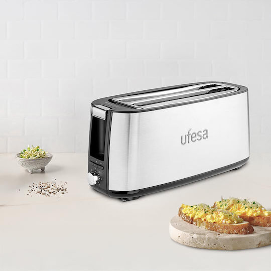 Ufesa Prăjitoare De Pâine 2 Sloturi 1400W Inox