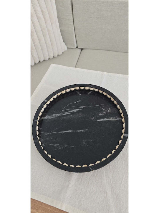 SteweHome Disc Decorativ Marmură 25x20cm