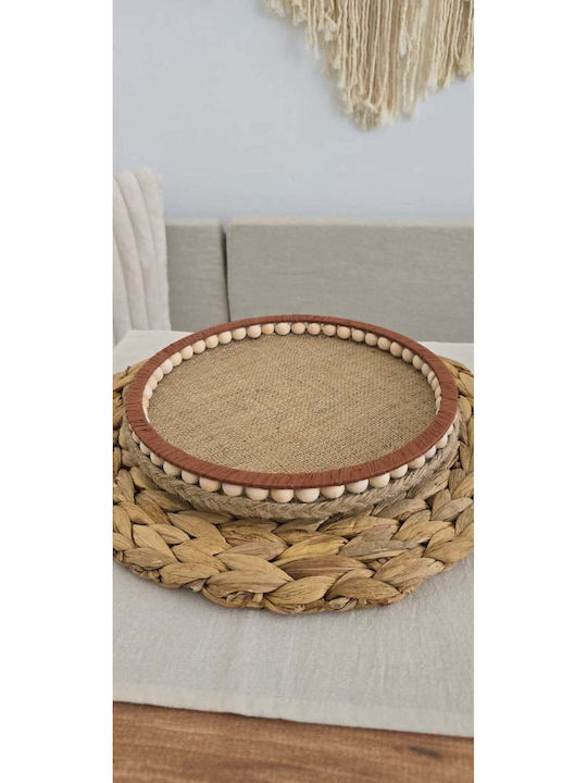 SteweHome Decorative Tray Wooden 12x25cm