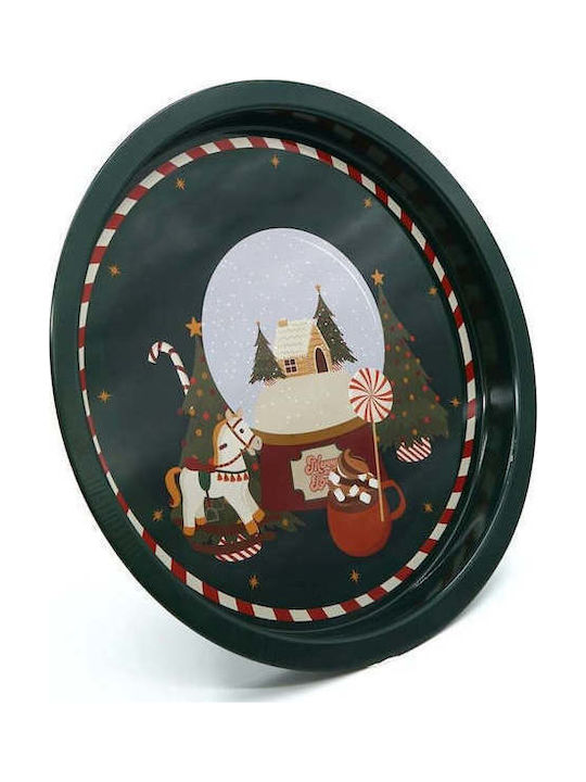 SteweHome Decorative Tray Metallic