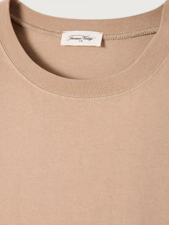 American Vintage Fizvalley T-shirt Taupe
