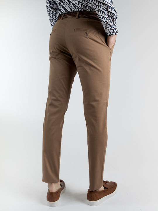 Pantalon Bărbat Chino Maro