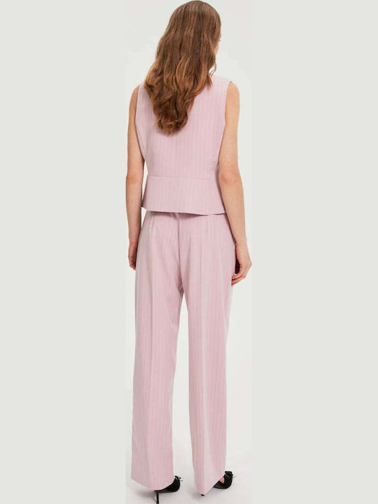 Women's High Rise Pantaloons in Relaxed Fit Dusty Pink