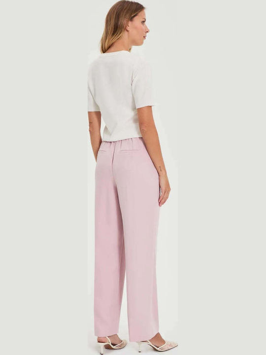 Women's High Rise Pantaloons in Relaxed Fit Dusty Pink