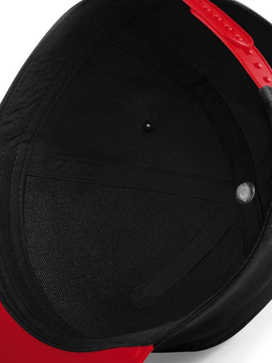 Fortnite Landscape Cap Flat Snapback Black Red 100% Cotton Unisex One Size