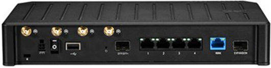Cradlepoint E300 Series Wireless Router Wi‑Fi 6 with 5 Gigabit Ports