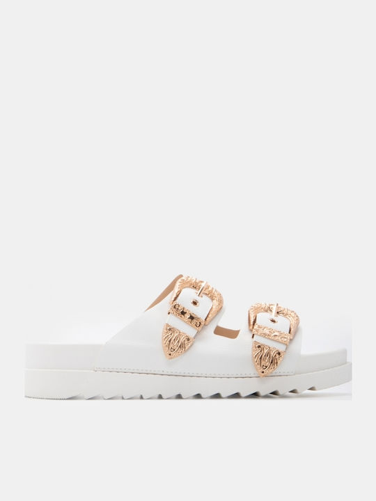 Damen Flatforms Weiße