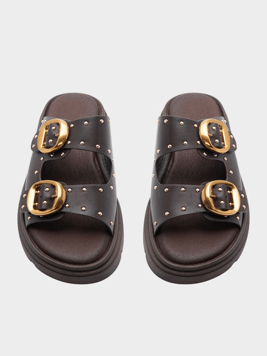 Women's Anatomic Flatforms Black Sandals