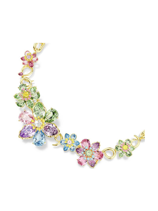 Swarovski Κολιέ Επιχρυσωμένο Swarovski Κολιέ Επιχρυσωμένο