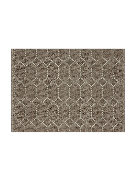 Nikotex Carpets Non-Slip Living Room Rug Belmont Mocha-Cream 133x190
