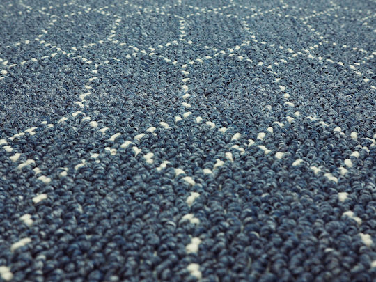 Nikotex Carpets Неплъзгащ Се Килим За Дневна Belmont Синьо-Захарен 133x190