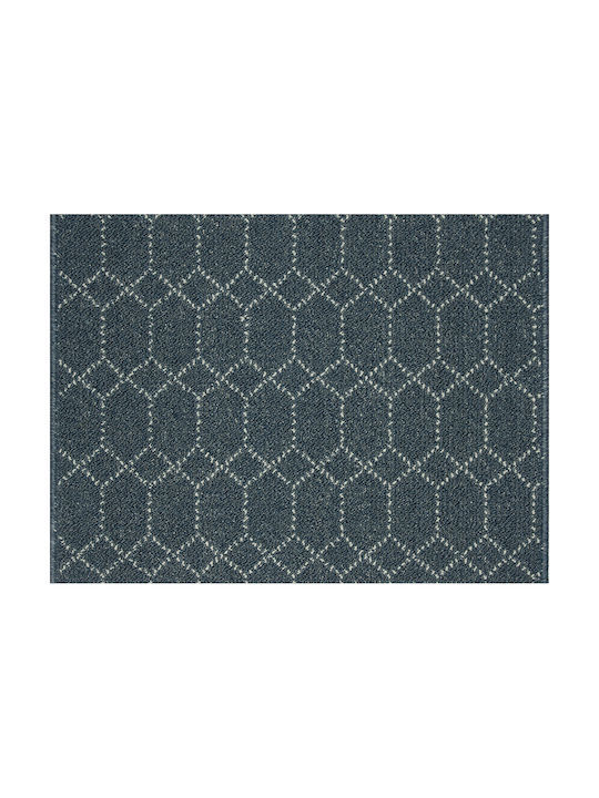 Nikotex Carpets Αντιολισθητικό Χαλί Σαλονιού Belmont Μπλε-ζαχαρί 133x190