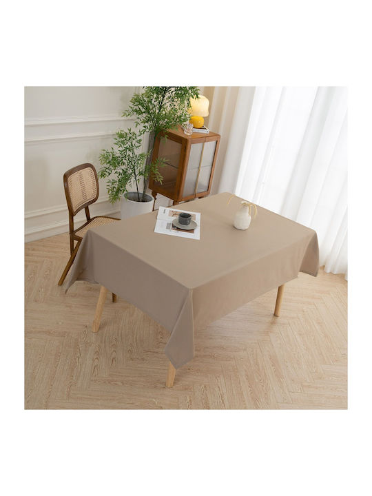 Beauty Home Τραπεζομάντηλο Supreme Art 8491 Μπεζ 150x230εκ.