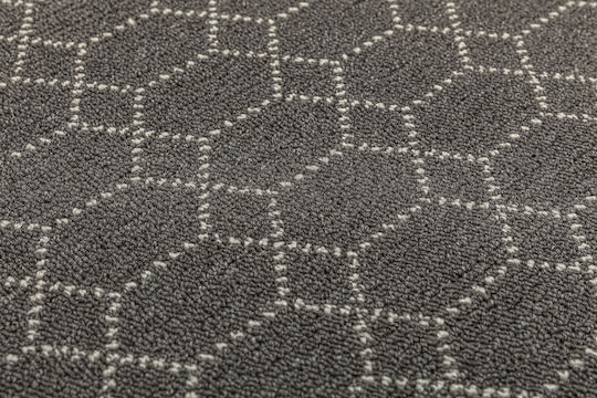 Nikotex Carpets Non-Slip Kitchen Runner Mat Belmont Grey-Sugar 80x150