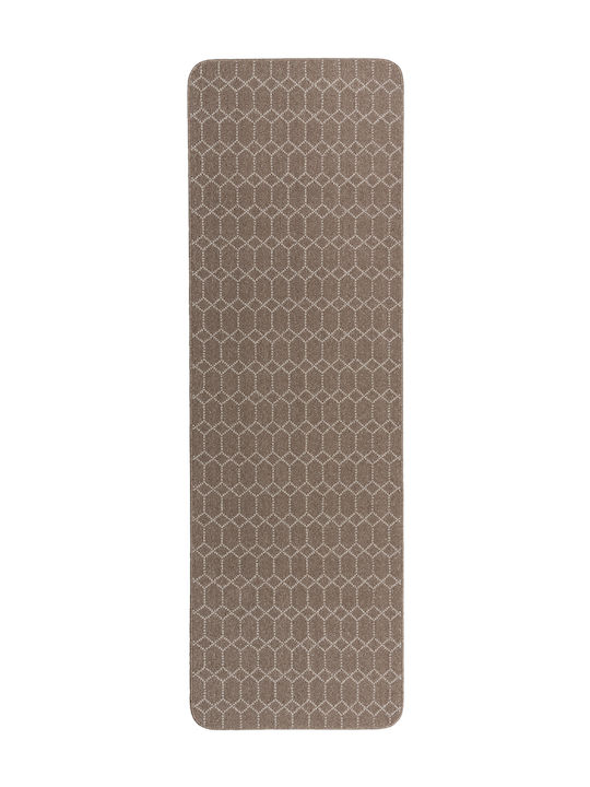 Nikotex Carpets Неслизаща Постелка Коридор Кухня Belmont Мока-Захарен 80x200