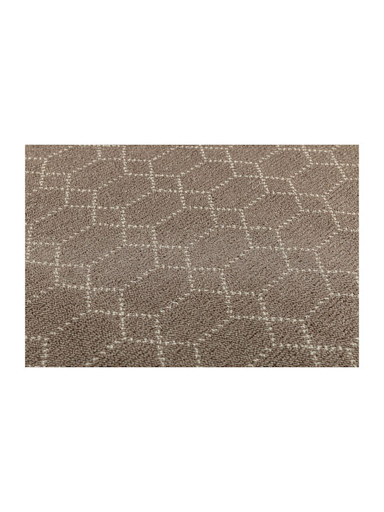 Nikotex Carpets Неслизаща Постелка Коридор Кухня Belmont Мока-Захарен 80x200