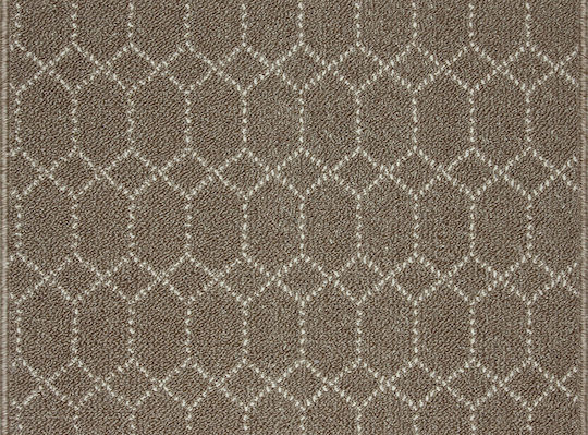 Nikotex Carpets Non-Slip Kitchen Runner Mat Belmont Mocha-Beige 80x150