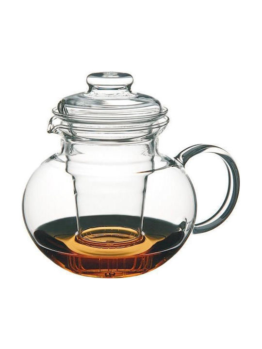Simax Ceainic cu Filtru din Sticlă Transparentă 1000ml