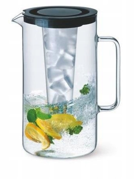 Simax Τσαγιέρα με Φίλτρο Γυάλινη Διάφανη 2500ml
