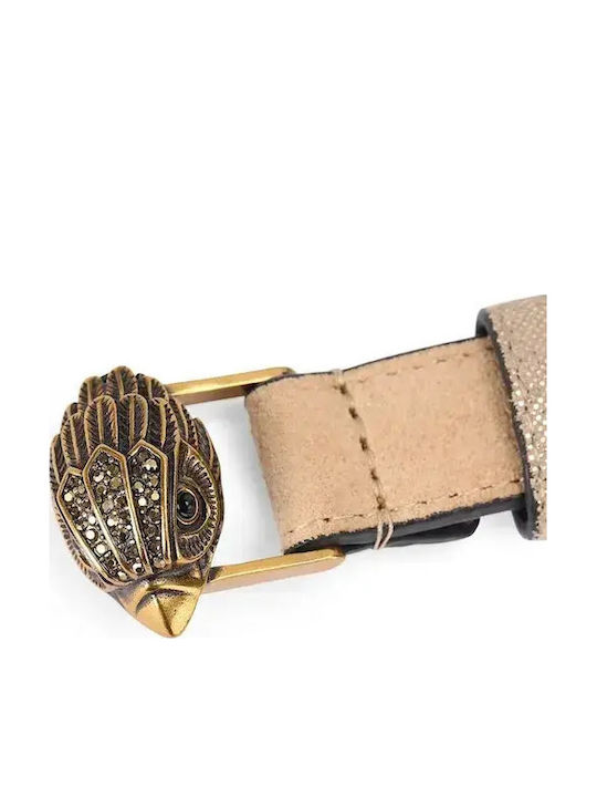 Leder Damen Gürtel Weiß