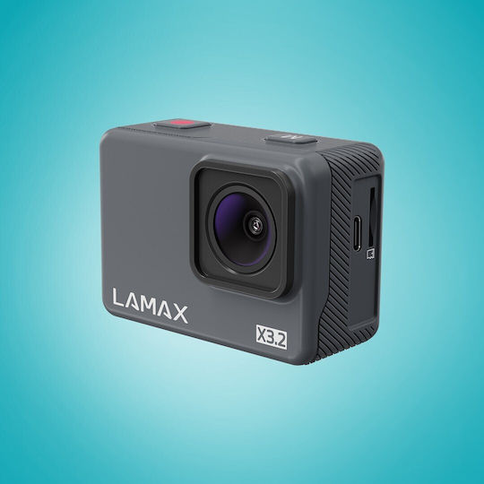 Lamax Екшън Камера X3.2 4K Ultra HD Подводна (с Калъф) с 2" Сензорен Екран и Wi-Fi Черна