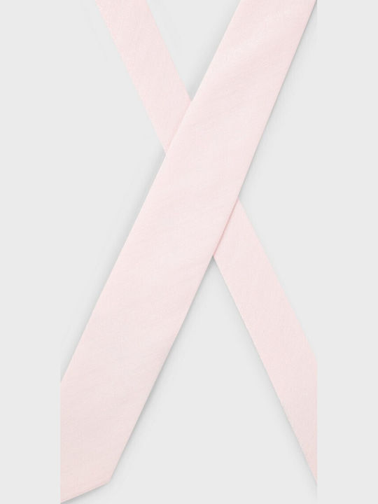 Boss Hugo Boss Herren Seide Monochrom Krawatte in Rosa Farbe
