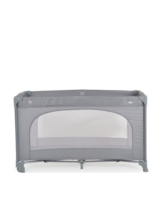 Moni Playpen 2 Levels with Mattress Grey 69x128cm