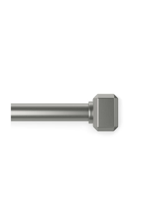 Umbra Extendable Metal Curtain Pole Nickel Geo Pinpoint Φ2.5 107-305 cm