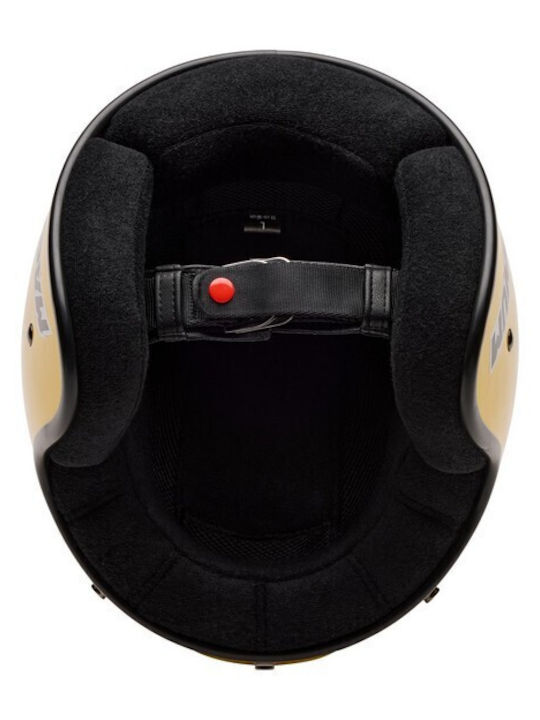 Bell Magnum Solides Gelbes Motorradhelm Jet DOT / ECE 22.06 980gr