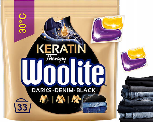 Reckitt Laundry Detergent for Black & Colored Clothes 33 Capsules