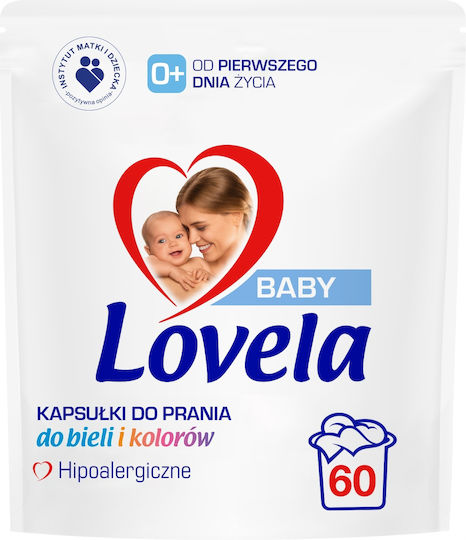 Reckitt Reckitt Professionelles Babyfreundlich Waschmittel für Empfindliche & Weiße Wäsche (60 Kapseln)