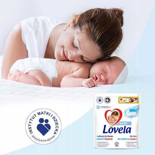 Reckitt Professional Baby Laundry Detergent for Sensitive and White Clothes 36 Capsules
