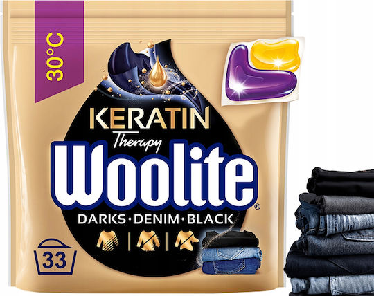 Reckitt Laundry Detergent for Black & Colored Clothes 33 Capsules