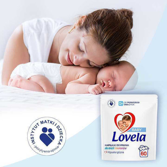 Reckitt Reckitt Professionelles Babyfreundlich Waschmittel für Empfindliche & Weiße Wäsche (60 Kapseln)