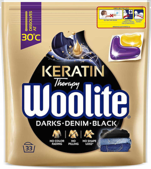 Reckitt Laundry Detergent for Black & Colored Clothes 33 Capsules