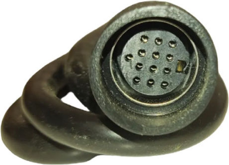 Branching Cable Rear View Camera System & Monitor 4x Aviation Type Connections