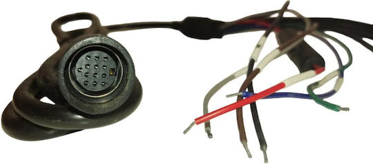 Branching Cable Rear View Camera System & Monitor 4x Aviation Type Connections