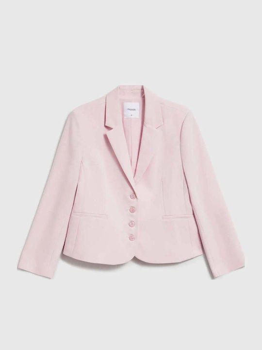 Moodo Γυναικείο Σακάκι Pink
