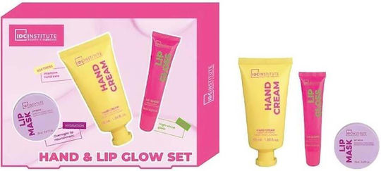 IDC Institute Hand & Lip Σετ Περιποίησης για Λάμψη