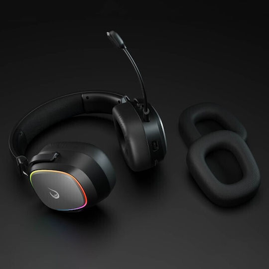Rampage Retsu Ασύρματο Over Ear Gaming Headset με σύνδεση Bluetooth / USB for PC / PS4 / PS5