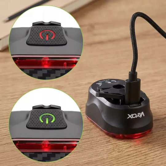 Vayox BX16159 Rechargeable Rear Bicycle Light