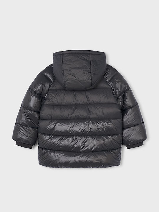 Mayoral Kinderjacken & Winterjacken Casual mit Futter Kapuzen- Schwarz