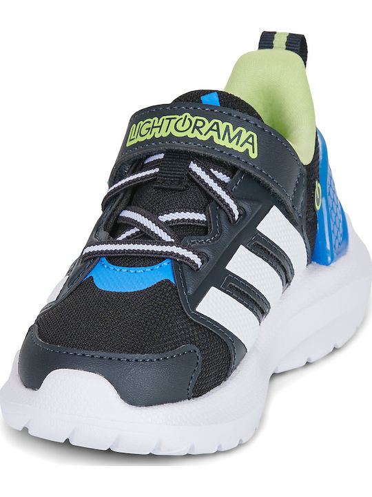 Rnr El Kinder Sportschuhe Laufen mit Schnürsenkeln Schwarz