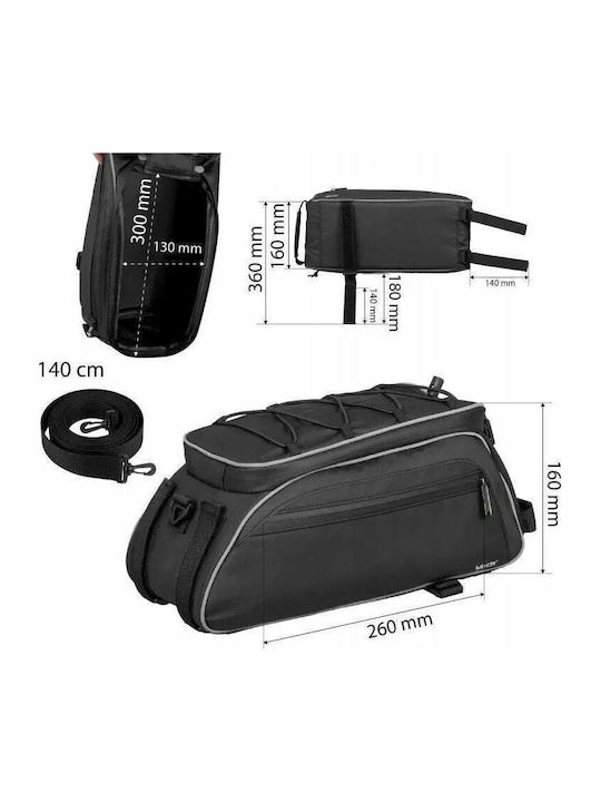 Vayox Bicycle Rack Bag 10l Beige