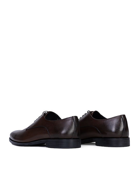 Pantofi Eleganți Pentru Bărbați Din Piele Maro