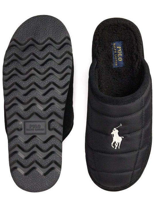 Winter Men's Slippers Black