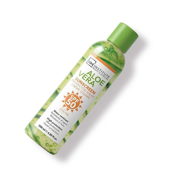 IDC Institute Aloe Vera Αντηλιακό Σώματος SPF50 σε Spray 200ml